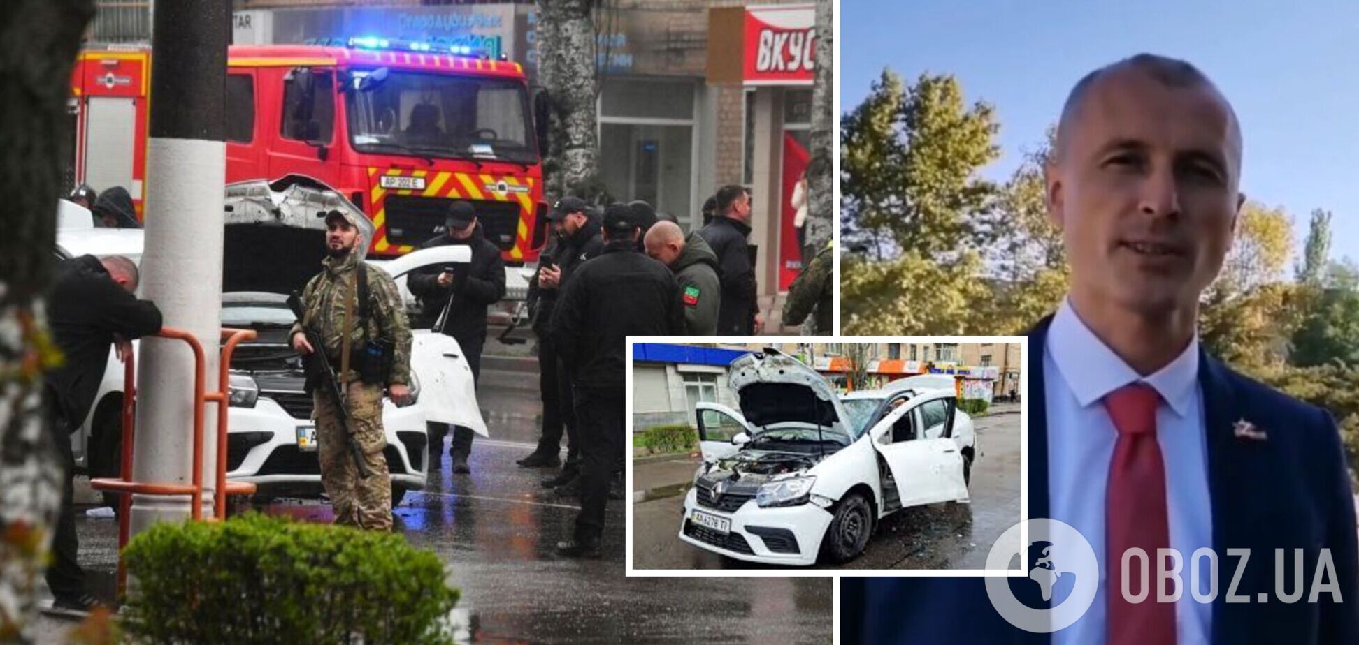 Підірваного у Мелітополі колаборанта Максима Зубарєва вивезли в окупований Крим: з'явилися дані про його стан