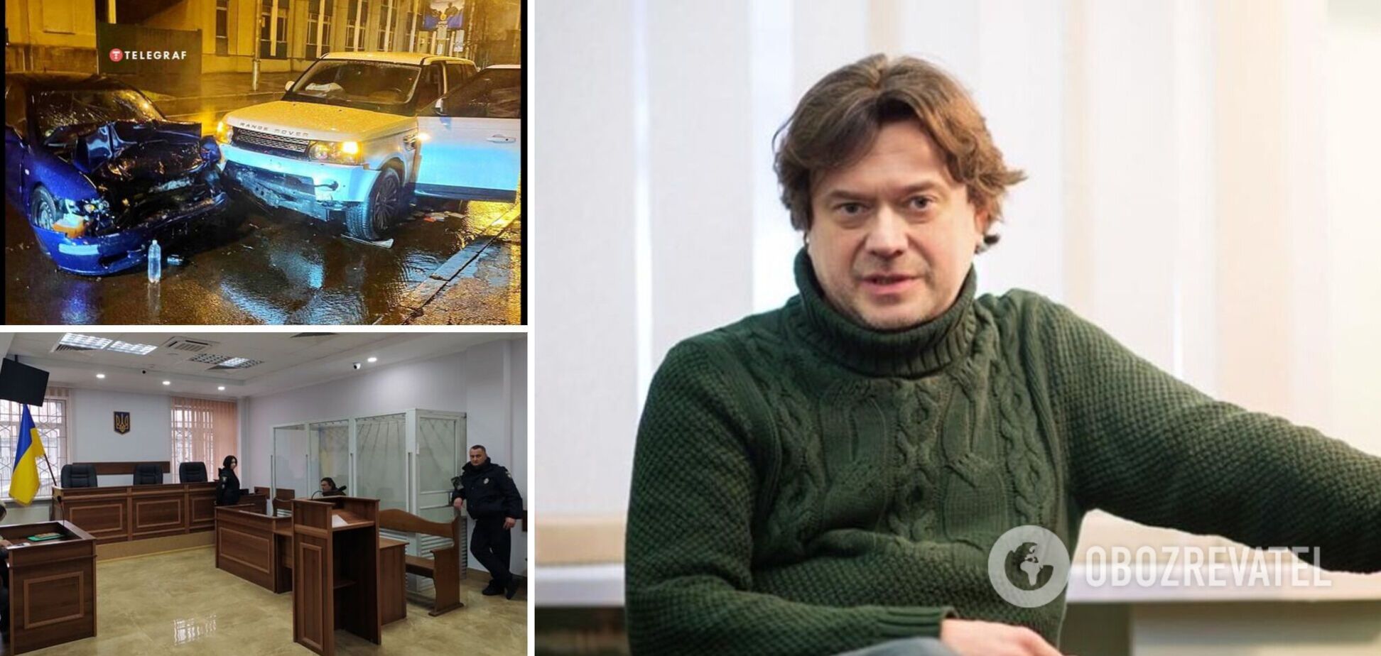 Остап Ступка в суді вперше прокоментував 'п'яну' ДТП, яку влаштував у Києві