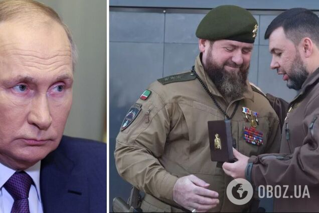 В Кремле обеспокоены сближением Пушилина и Кадырова в разгар войны против Украины – ЦНС