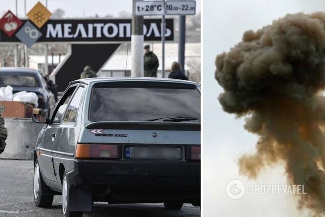 'Ночной кошмар для оккупантов': в Мелитополе раздались мощные взрывы, есть прилеты по военной базе захватчиков