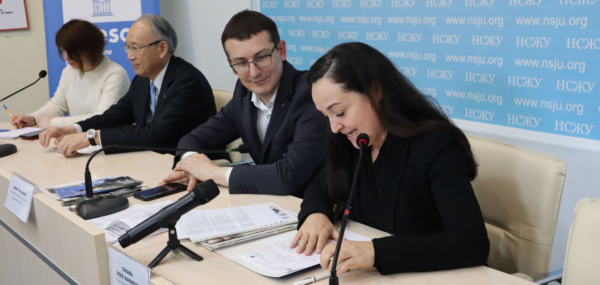 Посол Японии и представитель ЮНЕСКО в Украине встретились с журналистами