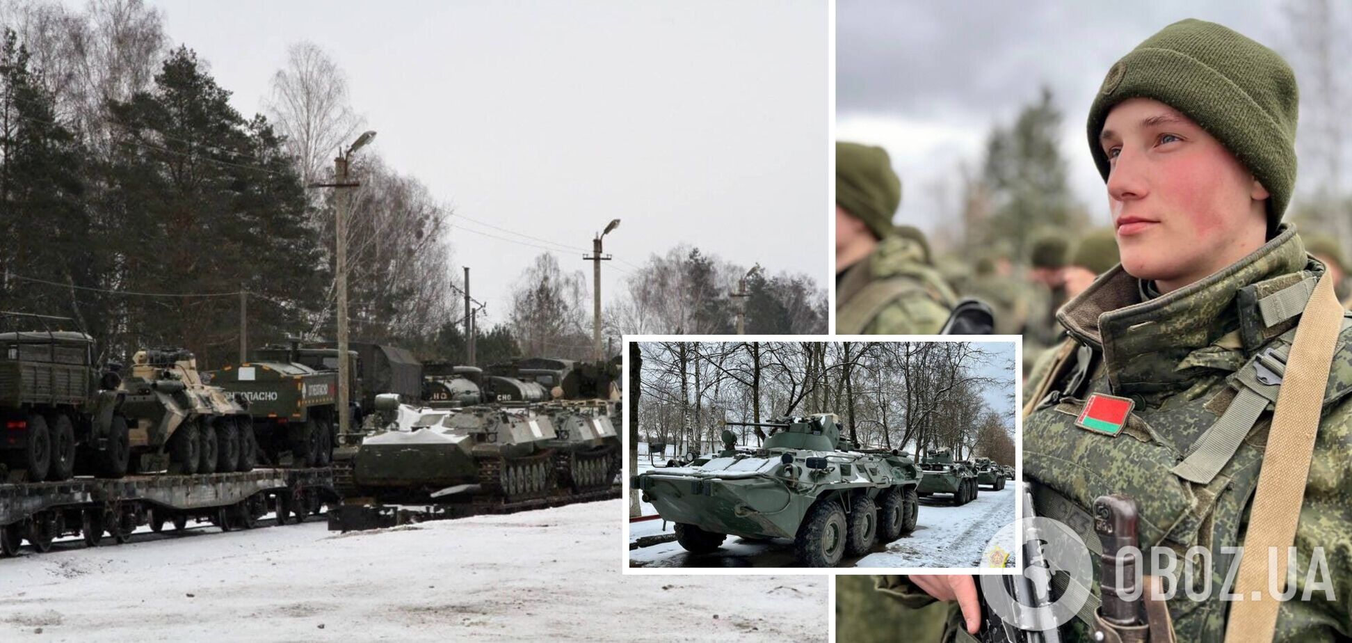 Беларусь перемещает свою военную технику