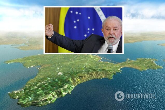 'Світу потрібен спокій': президент Бразилії запропонував Україні віддати Крим Росії задля припинення війни