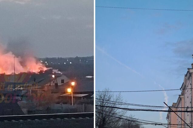 В Воронеже 'бавовна' в районе авиазавода, где выпускают 'самолет судного дня'. Фото