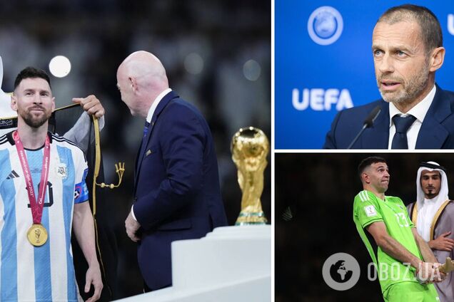 'Не очень хороший человек': Месси досталось от УЕФА из-за вратаря Аргентины, который устроил вакханалию после победы на ЧМ-2022
