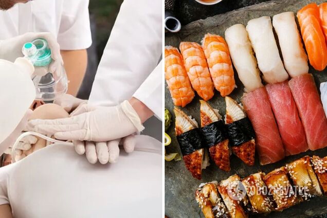 Начала терять сознание: в Днепре девушка попала в реанимацию после употребления суши