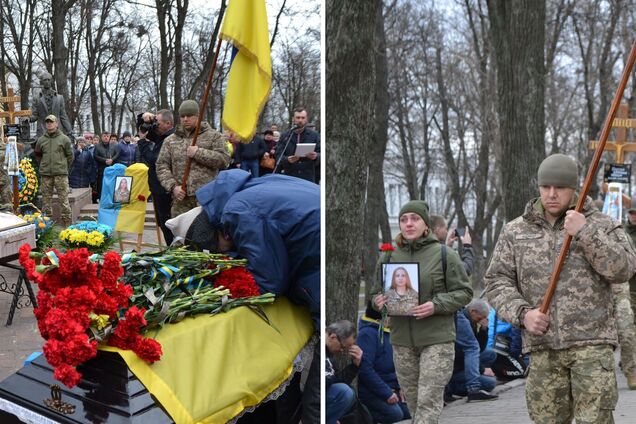 'Придет время – и мы победим': в Глухове прощались с двумя защитниками, их побратимы дали обет. Фото