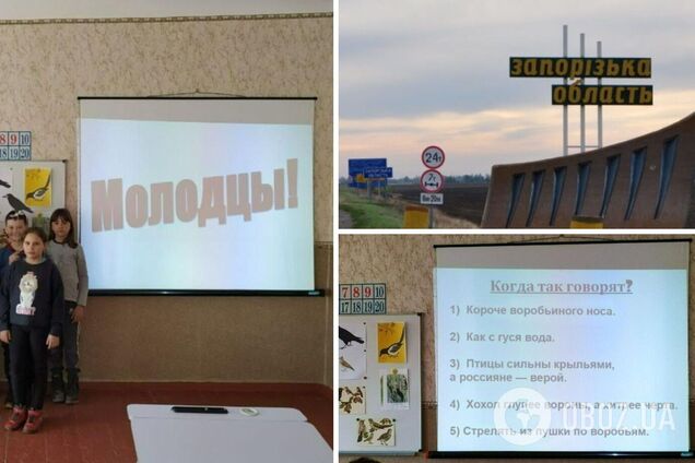 Назвали українців 'хохлами' і порівняли з воронами: у школі на Запоріжжі влаштували 'промивання мізків' дітям. Фото