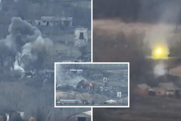 В Луганской области ВСУ зрелищно уничтожили склад с БК и грузовик с оккупантами