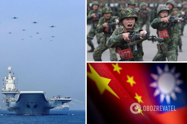 'Суворе попередження': Китай розпочав військові навчання з оточення Тайваню