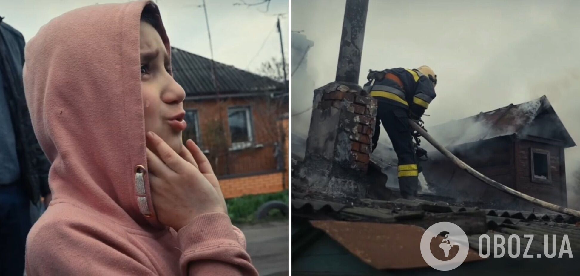 У Сумах 11-річна дівчинка врятувала трьох дітей від пожежі. Фото і відео