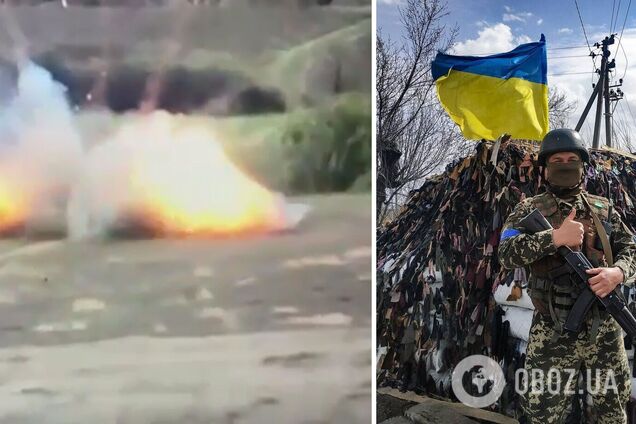 Успішний постріл Сил оборони по російській живій силі