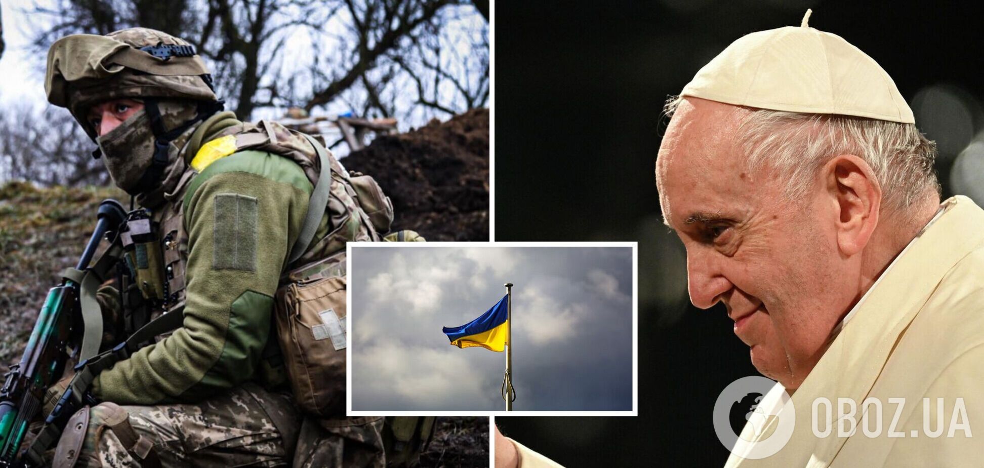 Папа Франциск у великодній промові згадав мир для України, але не забув і Росію