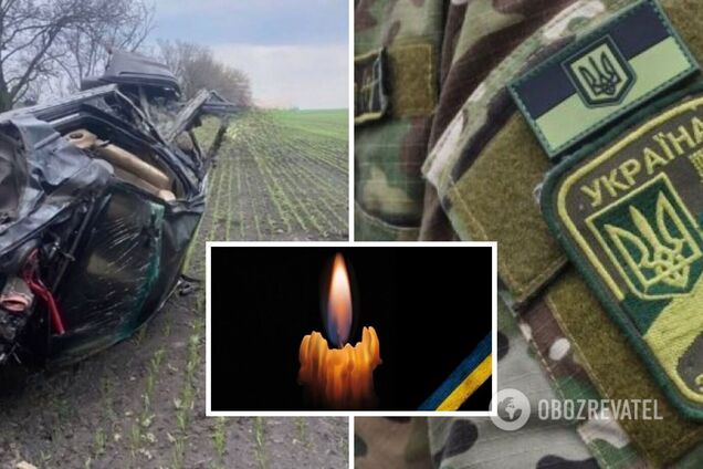 В ДТП на Днепропетровщине погибли два военных: водитель не справился с управлением. Фото