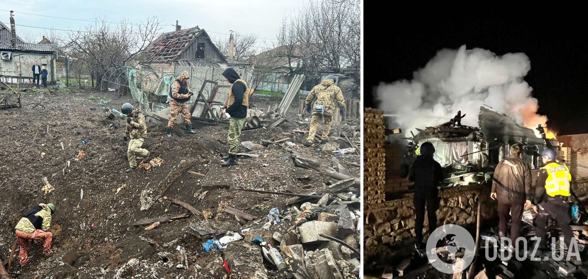 Пошкоджено 33 будинки: з'явилися нові фото наслідків нічного удару РФ по Запоріжжю