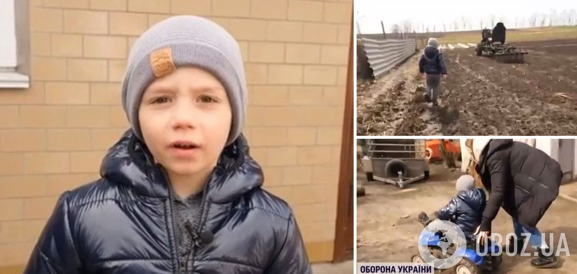 Надихнув всю країну: герой мережі 5-річний Матвій показав своє господарство. Відео