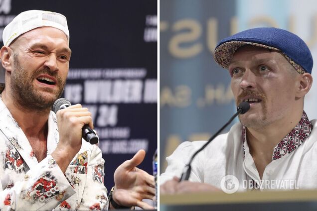 Тайсон Фьюри и Александр Усик