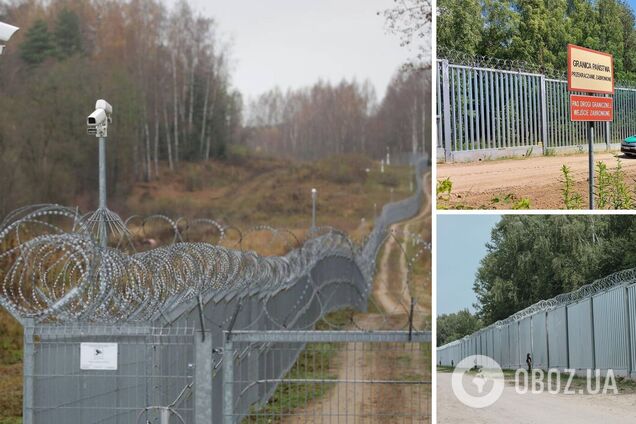 Польща майже добудувала 'стіну' на кордоні з Білоруссю: залишилось 150 метрів. Фото