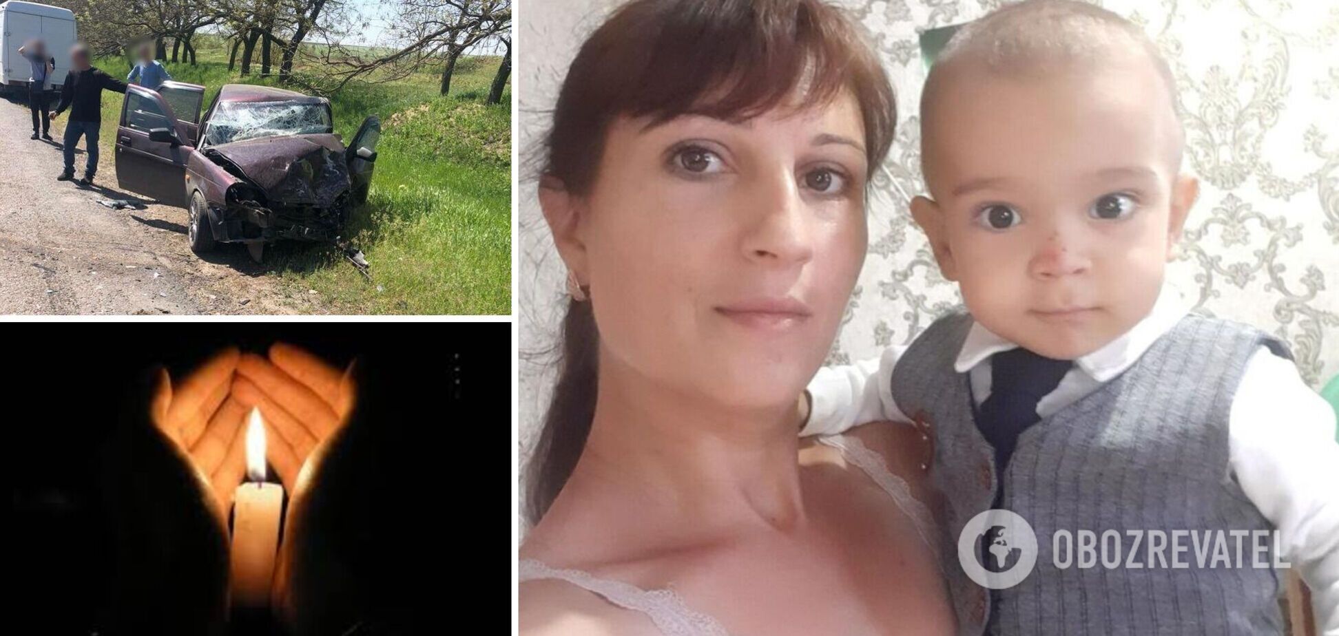 Поїхали по піцу і розбилися на дорозі: на Одещині в аварії загинув 3-річний хлопчик