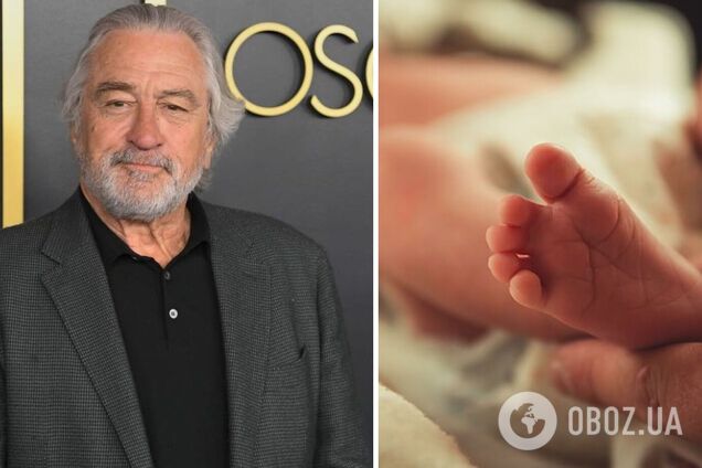 Никогда не поздно: 79-летний Роберт Де Ниро признался, что в седьмой раз стал отцом