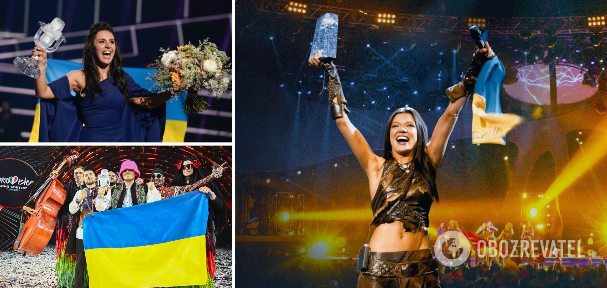 На нашем счету три победы: кто выигрывал Евровидение от Украины за всю историю конкурса. Фото и видео