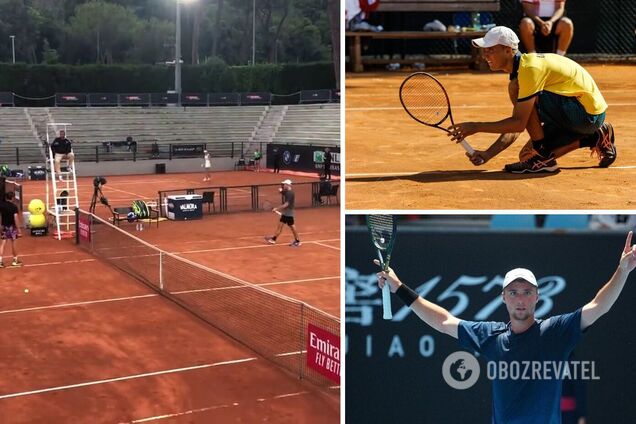 Лучший теннисист Украины отказался пожимать руку российскому сопернику на турнире. Видео