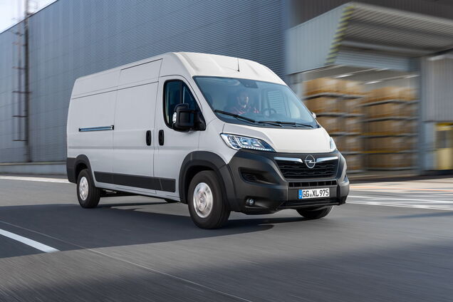 В Украине стартуют продажи нового Opel Movano