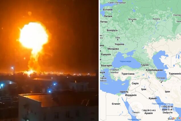 В Узбекистані стався потужний вибух на газопостачальній станції: момент потрапив на відео