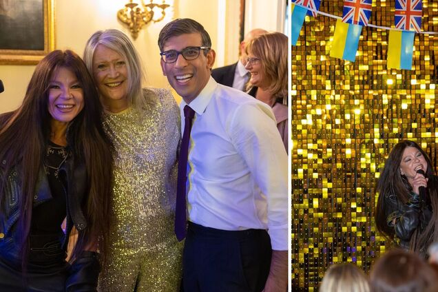 Руслана зажгла на приеме у британского премьера Риши Сунака перед вторым полуфиналом Евровидения-2023. Фото