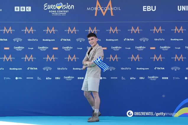 Наймолодший учасник: у другому півфіналі Євробачення-2023 Грецію представив 16-річний Віктор Вернікос. Фото і відео