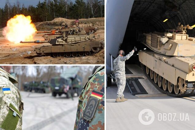 Танки Abrams прибыли в Германию для обучения украинских военных: стали известны подробности