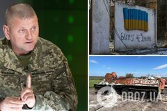 Залужний: РФ зазнає шалених втрат на Донбасі в районі Бахмута