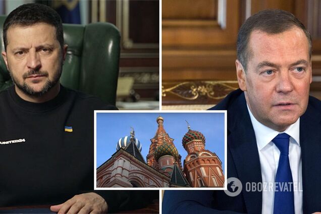 'Своей смертью не кончат': Зеленский высказался о судьбе руководителей РФ, Медведев устроил истерику