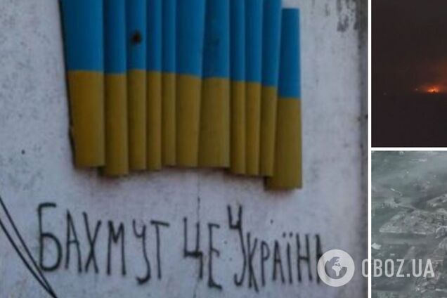 Ад на земле: опубликованы свежие кадры боев за Бахмут