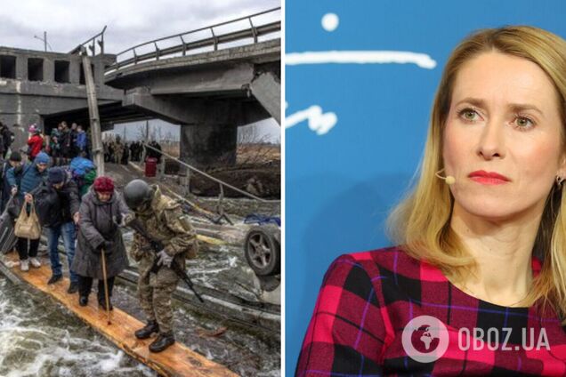 Прем'єрка Естонії заявила, що миру не буде без відповідальності РФ за всі злочини