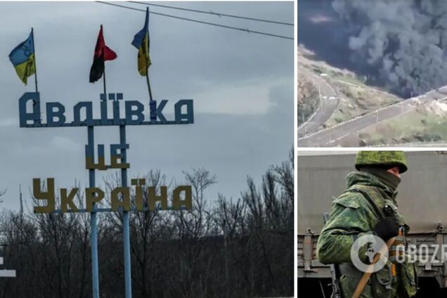 Оккупанты попытались спрятать технику под мостом в районе Авдеевки, но их догнала 'бавовна'. Видео