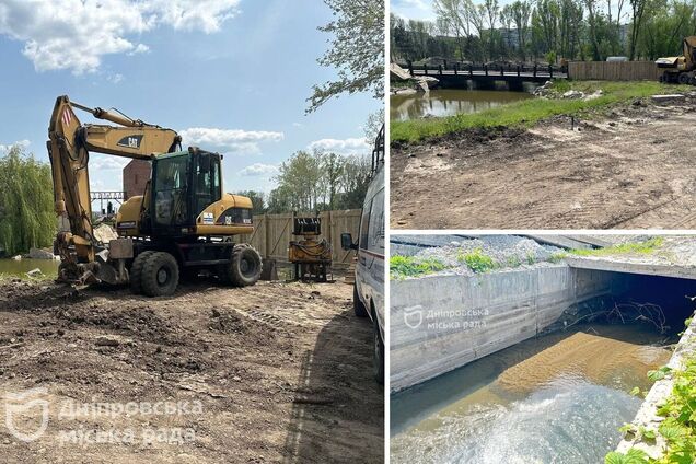 В Днепре на ж/м Победа стартовал ремонт ливневого коллектора: место работ  огородили забором | Днепр | OBOZ.UA