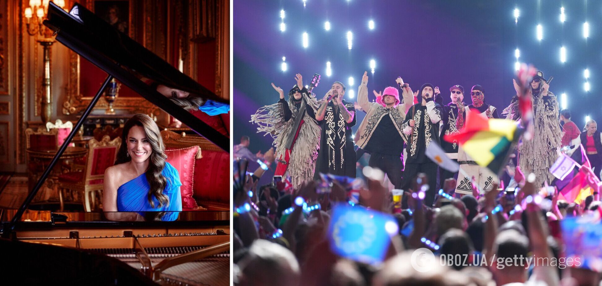 Кейт Миддлтон показала, как снималась для открытия Евровидения-2023 под 'Стефанию'. Видео