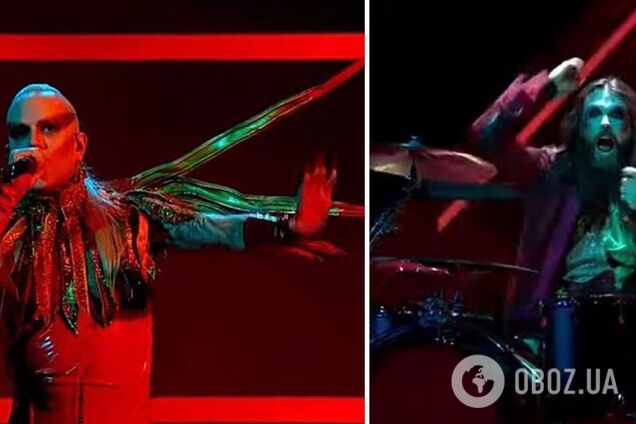Реінкарнація Lordi: епатажні німці у латексі 'запалили' сцену Євробачення-2023 потужним роком. Фото