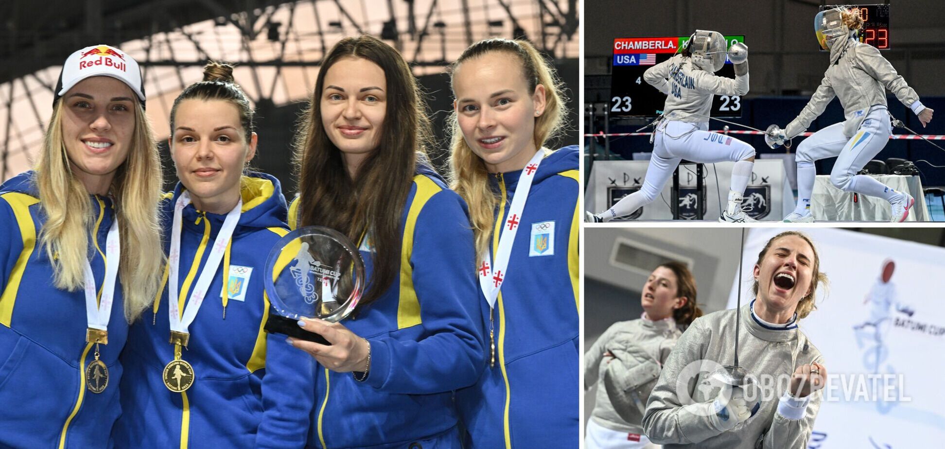 Україна перемогла на Кубку світу з фехтування, обігравши у золотому фіналі США