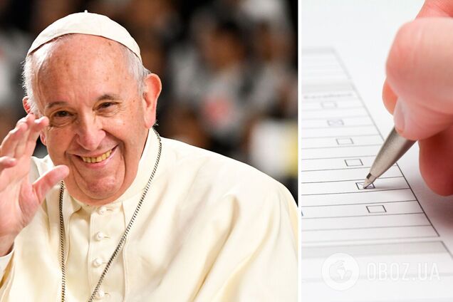Сколько украинцев поддерживают идею Папы Римского о прекращении войны в Украине любой ценой: результаты опроса