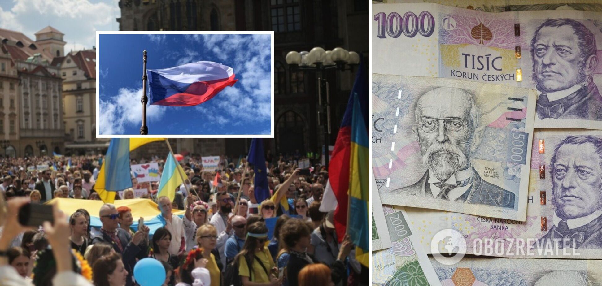 В Чехии планируют сократить сумму выплат украинцам
