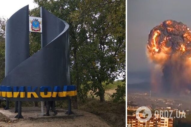 Росія вдарила по Миколаєву: після вибухів почалися пожежі, поранено жінку. Фото