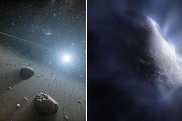 NASA знайшло воду та нову таємницю в рідкісній кометі у Сонячній системі