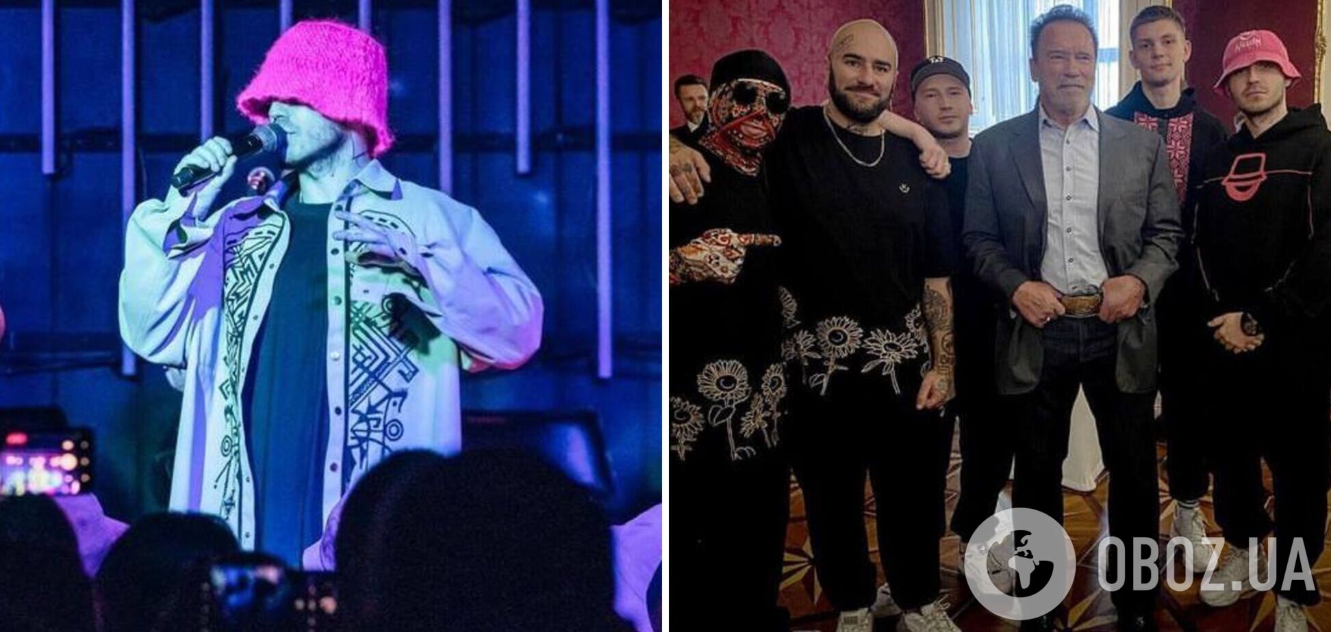 'Рады встретиться': Kalush Orchestra удивили фото со Шварценеггером и рассказали о совместных планах с легендой кино