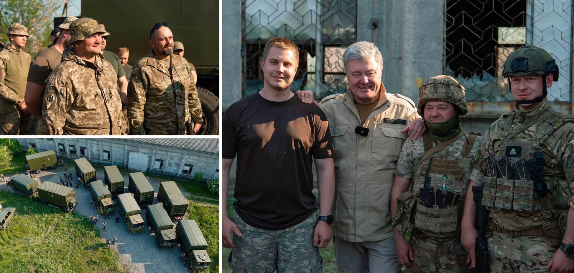 Десантники, которым Порошенко привез технику, рассказали, как готовятся к наступлению. Фото