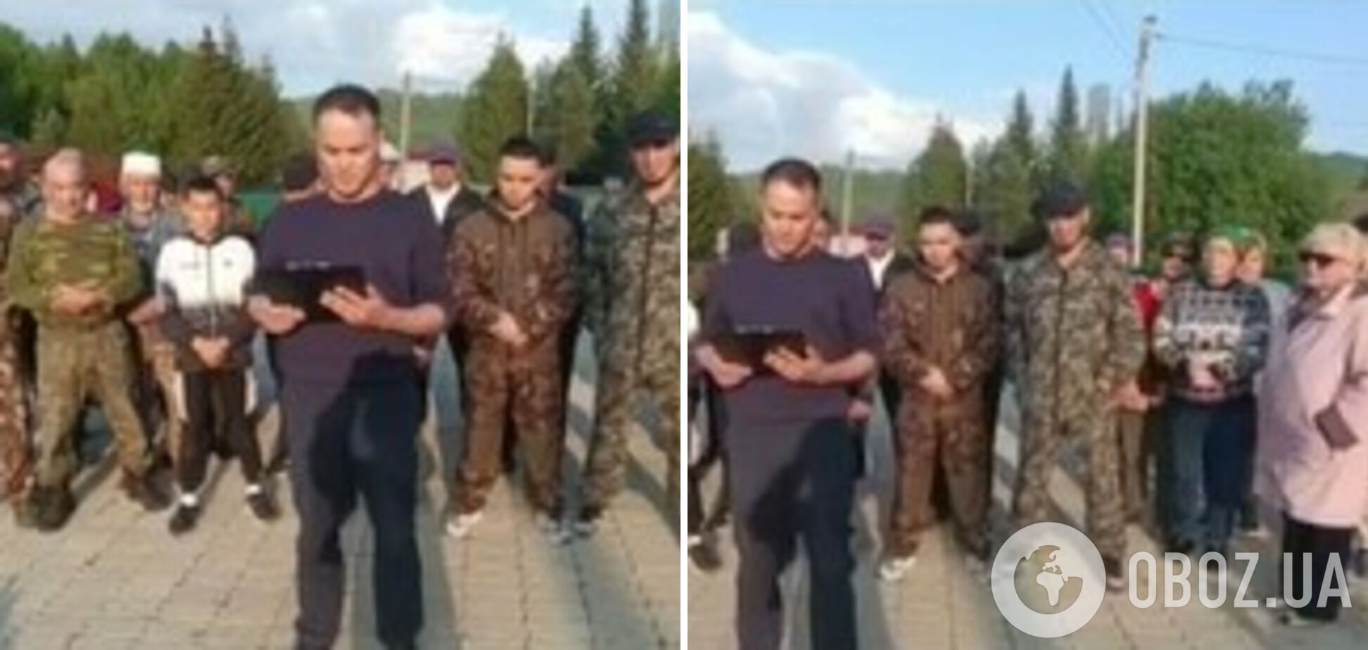 Побили и подвесили на дереве: в России жители села пожаловались, что российские военные пытали 'мобика'. Видео