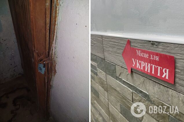 Во время последней воздушной тревоги часть укрытий была закрыта