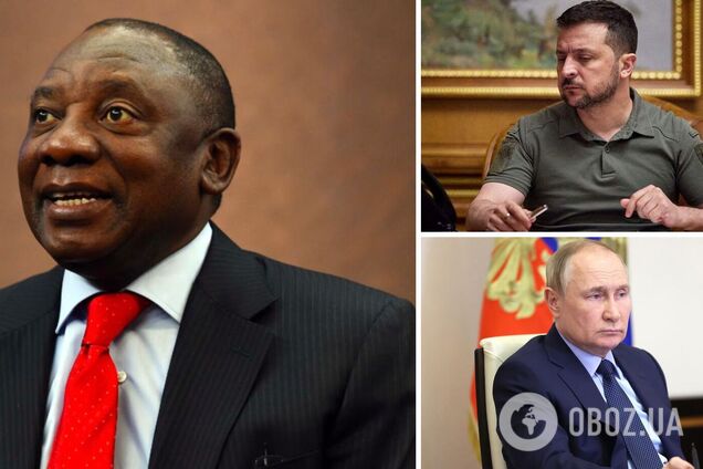 У Зеленского подтвердили, что президент ЮАР хочет приехать в Украину с 'мирной инициативой': подробности
