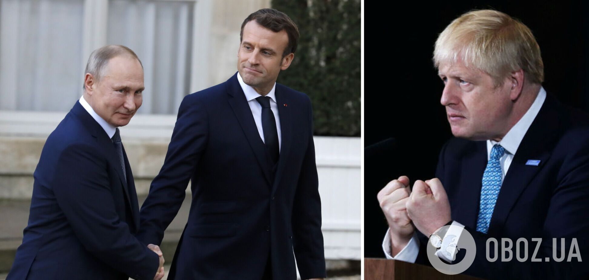 'Путінський лизоблюд': стало відомо, через що Джонсон зірвався на Макрона і погрожував його побити